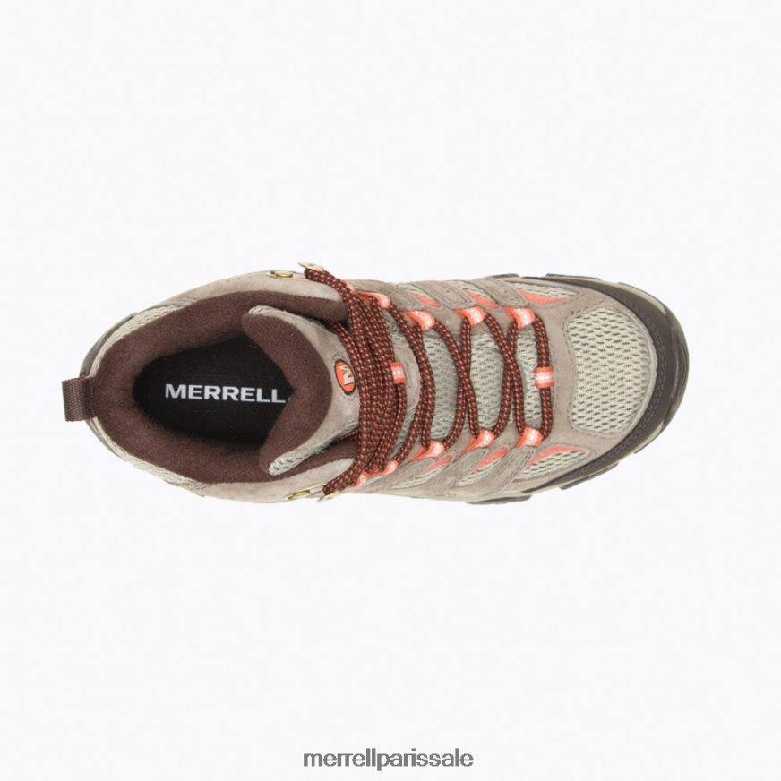 Merrell moab 3 mid étanche (j035848) 400HN1032 chaussures cordon élastique femmes