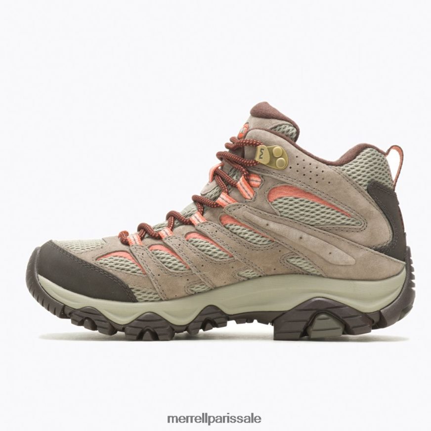 Merrell moab 3 mid étanche (j035848) 400HN1032 chaussures cordon élastique femmes