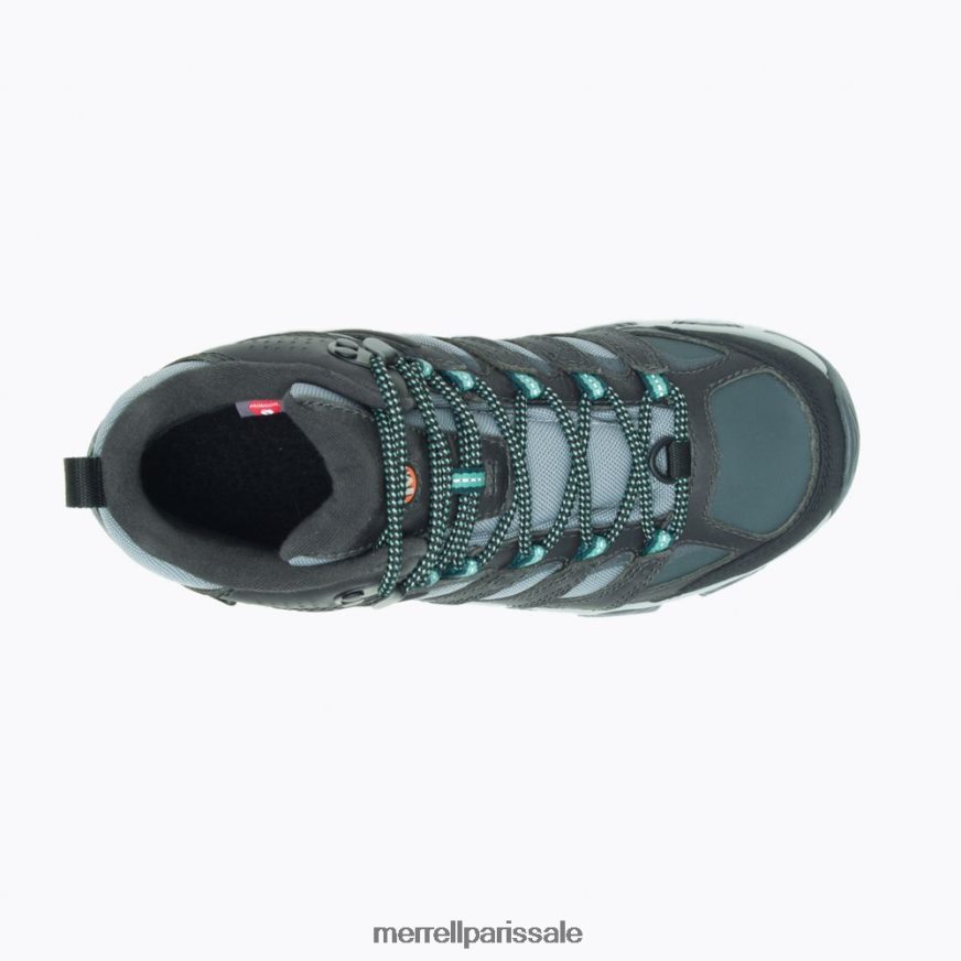 Merrell moab 3 thermo mid imperméable grande largeur (j036650w) 400HN1147 chaussures roche/jade femmes