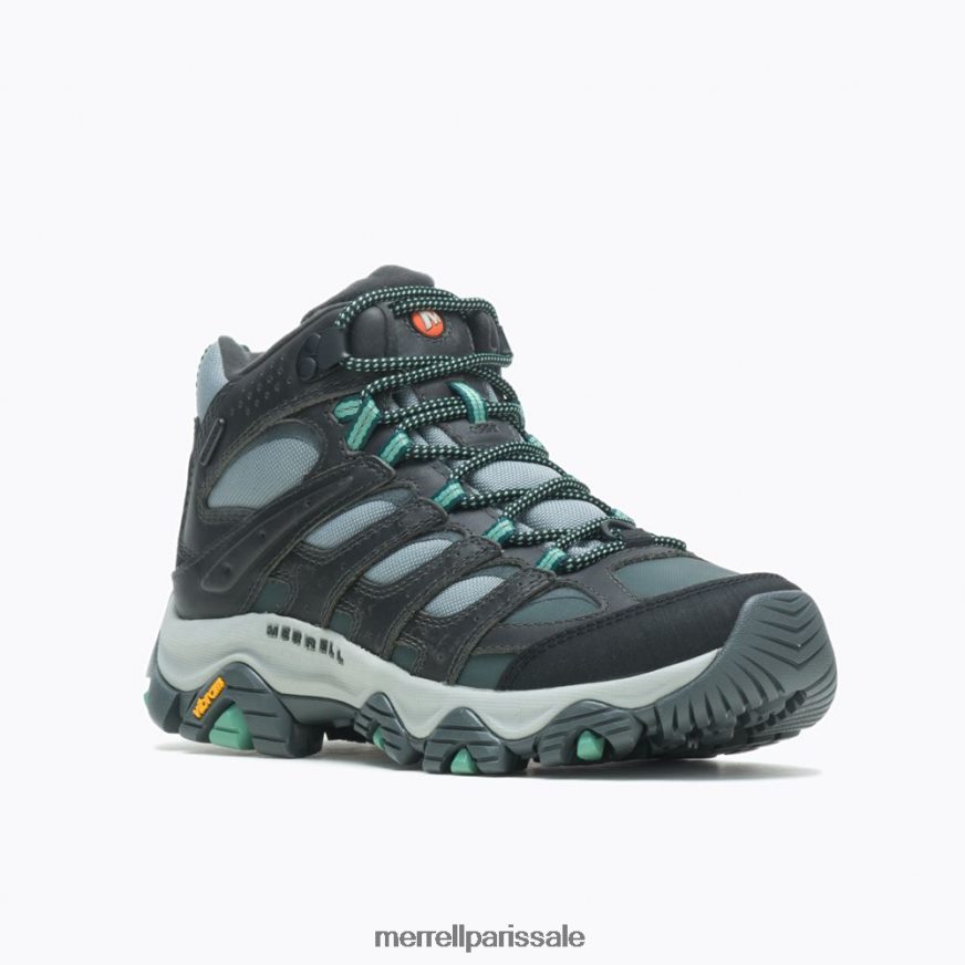 Merrell moab 3 thermo mid imperméable grande largeur (j036650w) 400HN1147 chaussures roche/jade femmes