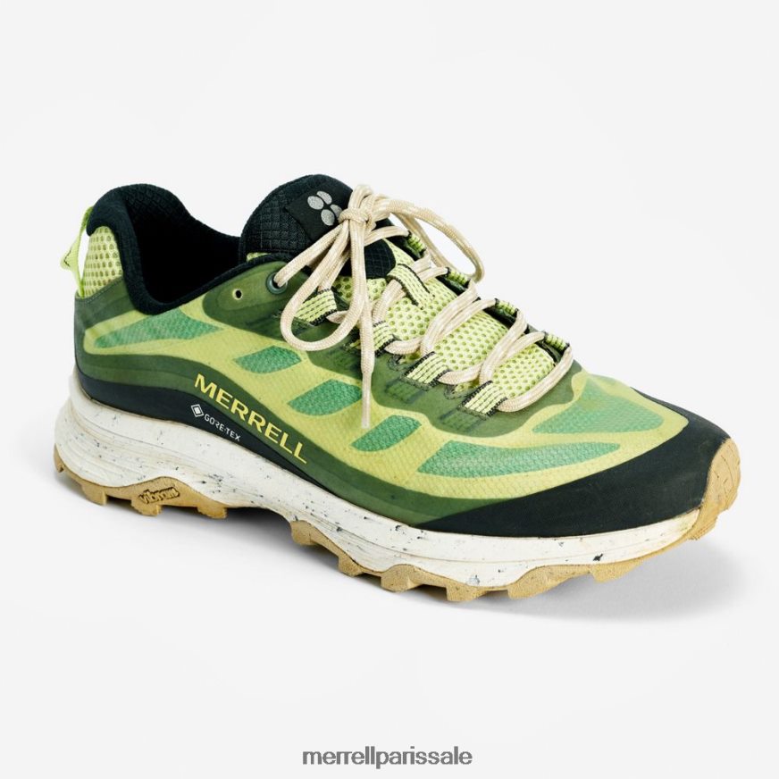 Merrell moab speed gore-tex x betty en sueur (j500204) 400HN1271 chaussures laurier/citron vert femmes