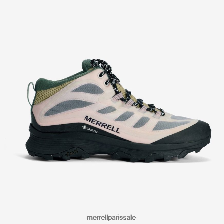 Merrell moab speed mid gore-tex x sweaty betty (j500228) 400HN1339 chaussures blanc/rose femmes