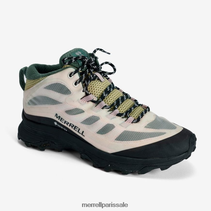 Merrell moab speed mid gore-tex x sweaty betty (j500228) 400HN1339 chaussures blanc/rose femmes