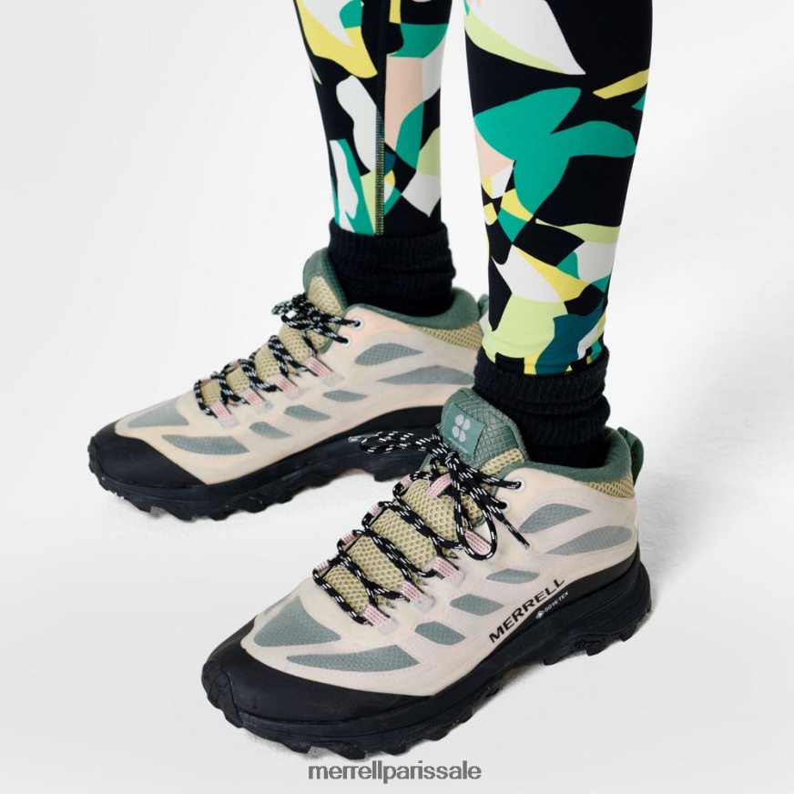 Merrell moab speed mid gore-tex x sweaty betty (j500228) 400HN1339 chaussures blanc/rose femmes