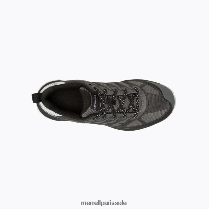 Merrell speed eco étanche (j037182) 400HN1106 chaussures charbon/orchidée femmes