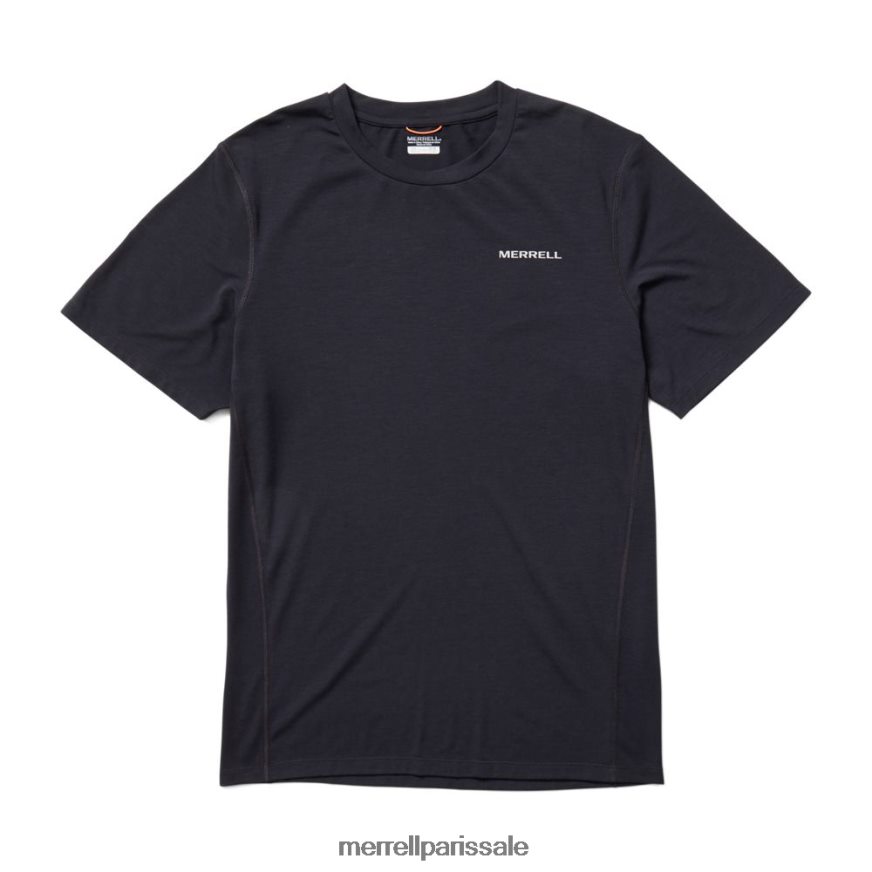 Merrell t-shirt de tous les jours avec tencel (jms26065-010) 400HN156 vêtements noir Hommes