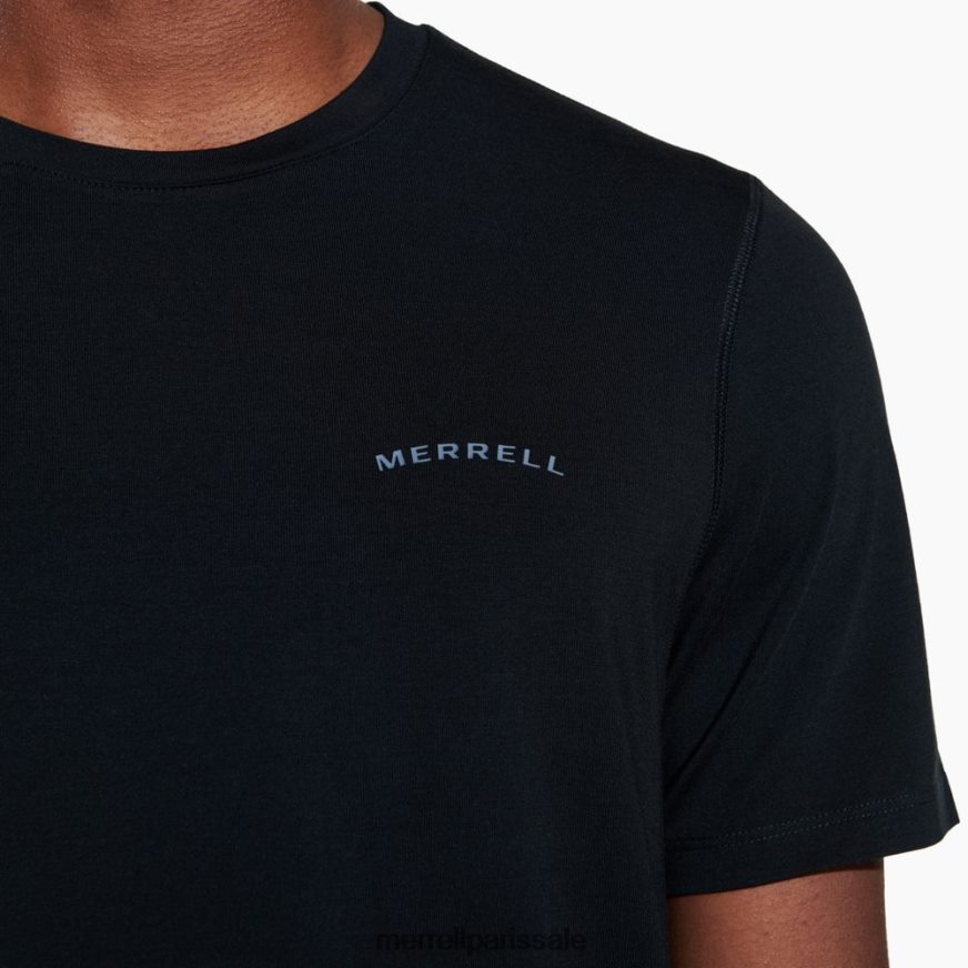 Merrell t-shirt de tous les jours avec tencel (jms26443-010) 400HN147 vêtements noir Hommes