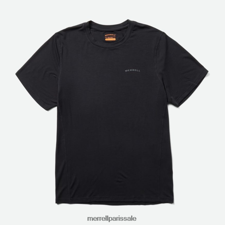 Merrell t-shirt de tous les jours avec tencel (jms26443-010) 400HN147 vêtements noir Hommes
