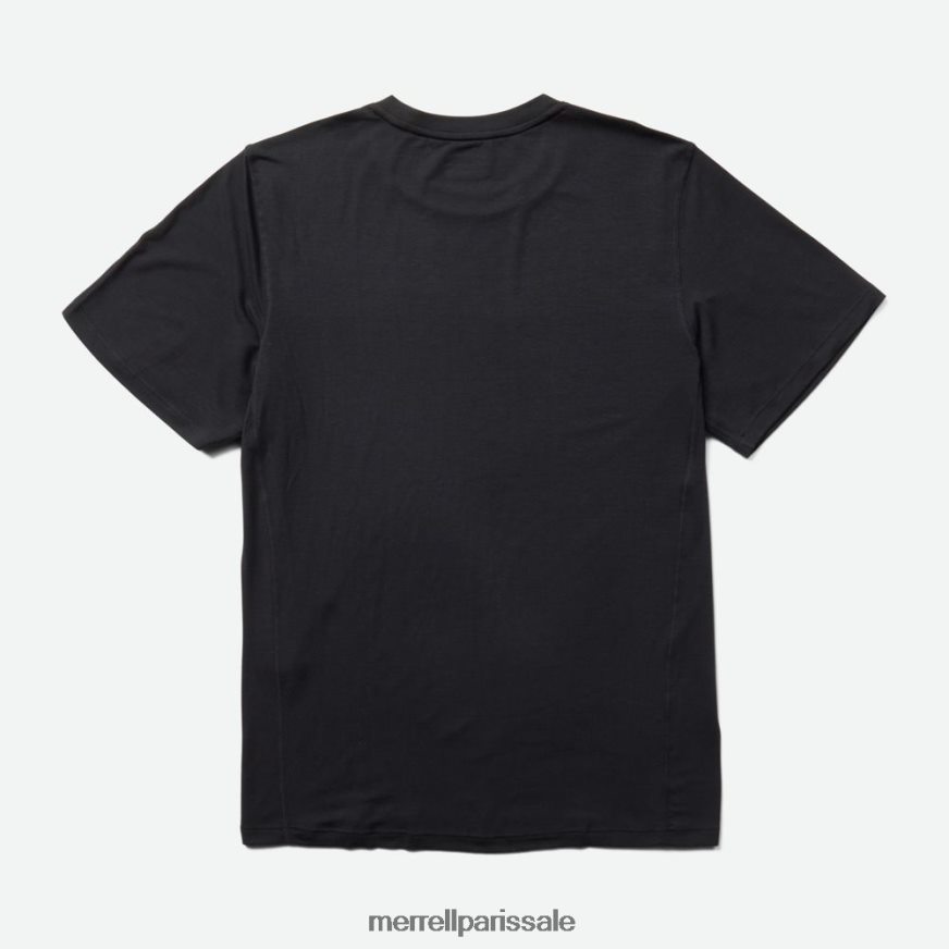 Merrell t-shirt de tous les jours avec tencel (jms26443-010) 400HN147 vêtements noir Hommes