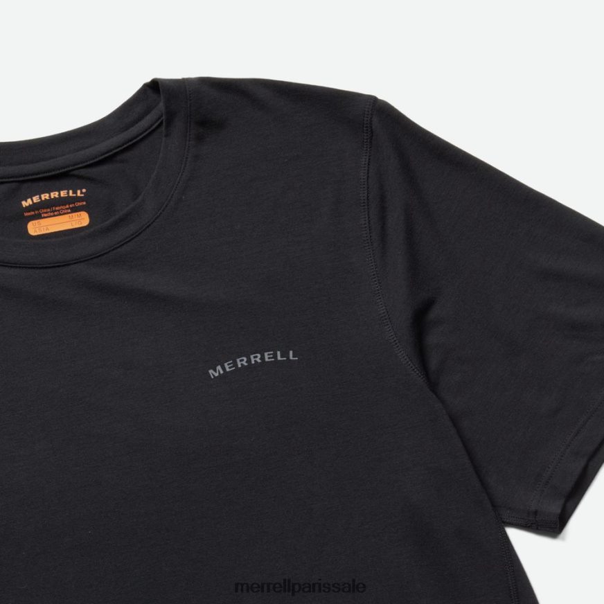 Merrell t-shirt de tous les jours avec tencel (jms26443-010) 400HN147 vêtements noir Hommes