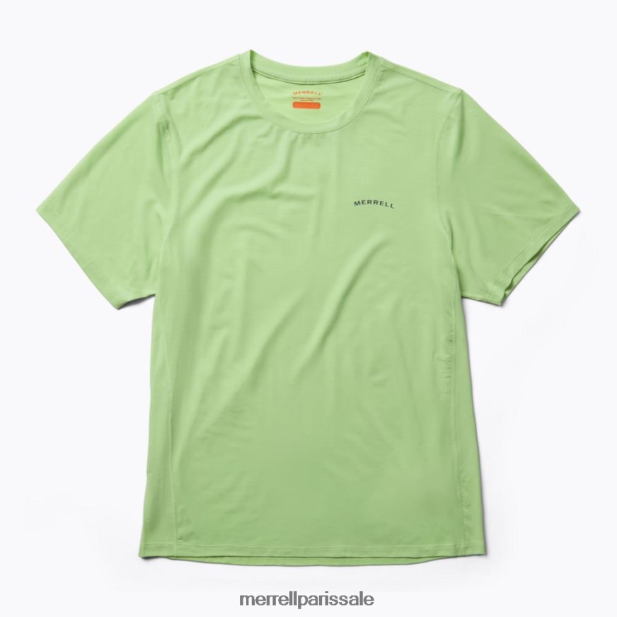 Merrell t-shirt de tous les jours avec tencel (jms26443-321) 400HN154 vêtements vert mousse Hommes