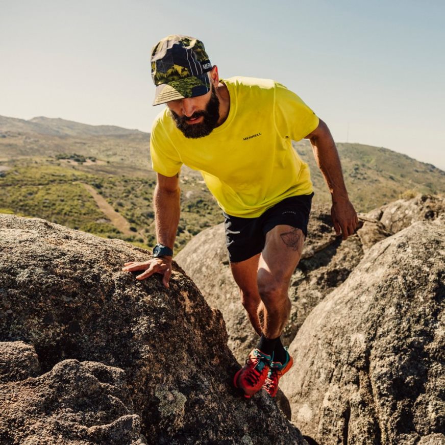 Merrell t-shirt de tous les jours avec tencel (jms26443-321) 400HN154 vêtements vert mousse Hommes