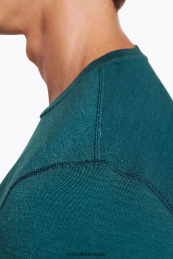 Merrell t-shirt de tous les jours avec tencel (jms26443-325) 400HN149 vêtements mousse de mer Hommes