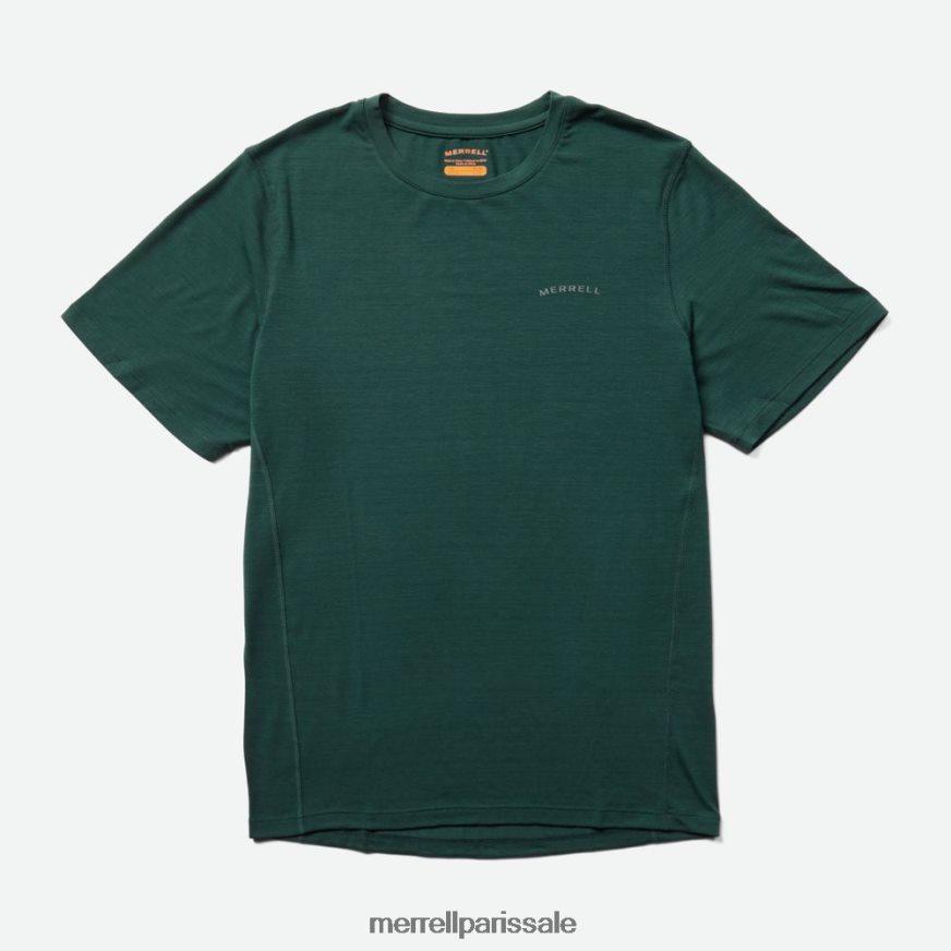 Merrell t-shirt de tous les jours avec tencel (jms26443-325) 400HN149 vêtements mousse de mer Hommes