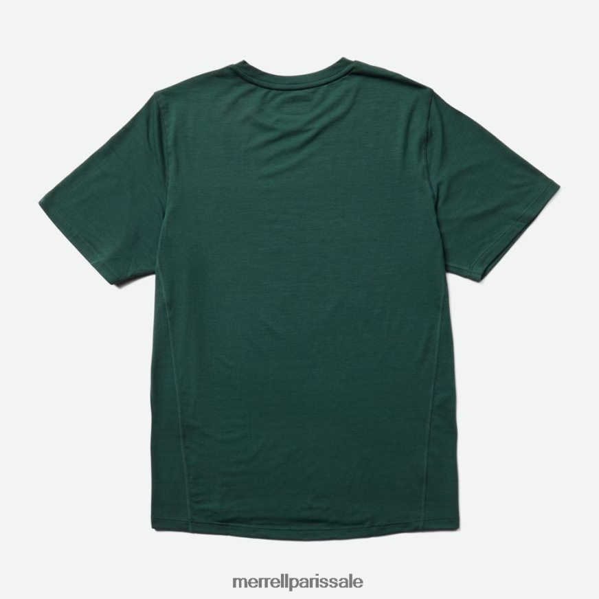Merrell t-shirt de tous les jours avec tencel (jms26443-325) 400HN149 vêtements mousse de mer Hommes