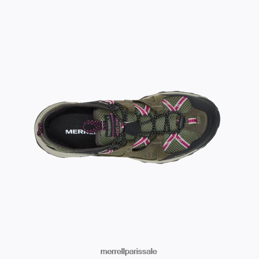 Merrell tamis en cuir speed strike (j135168) 400HN979 chaussures lichen femmes