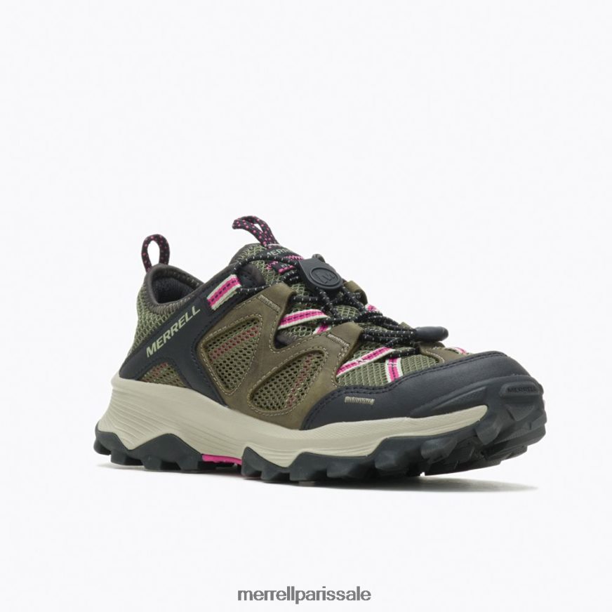 Merrell tamis en cuir speed strike (j135168) 400HN979 chaussures lichen femmes