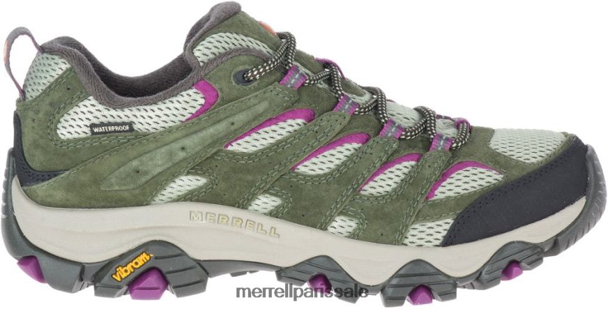 Merrell moab 3 étanche (j035868) 400HN1031 chaussures lichen femmes