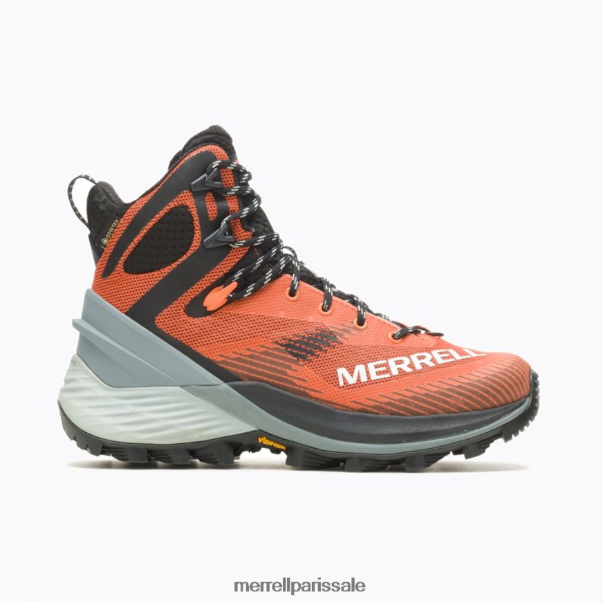 Merrell randonneur voyou milieu gore-tex (j037332) 400HN834 chaussures orange femmes